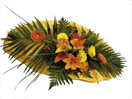 Karışık kesme çiçek buketi    